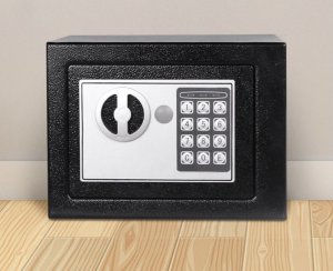 ExtraLink EXTRALINK HOME SEJF NA ZAMEK ELEKTRONICZNY CYFROWY SZYFR KASETKA PANCERNA KLUCZE S-406 9