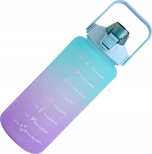 ExtraLink EXTRALINK BUTELKA MOTYWACYJNA BIDON NA WODĘ 2000ML ZIEL-FIOLET BUT-190 8