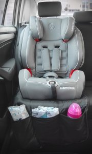 Caretero 5046 ZESTAW OCHRONNY MATA+ORGANIZER NA FOTEL 14