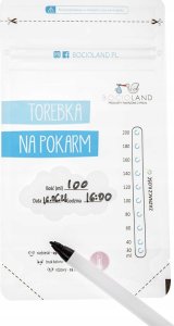 Bocioland Woreczki na mleko 200ml 30szt. 2