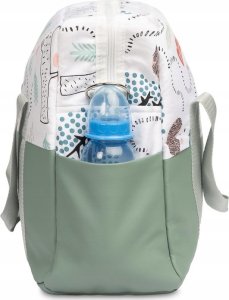 Sensillo TORBA DO WÓZKA EKOSKÓRA JEŻE SZMARAGDOWY 4