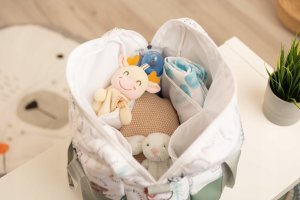 Sensillo TORBA DO WÓZKA EKOSKÓRA JEŻE SZMARAGDOWY 6