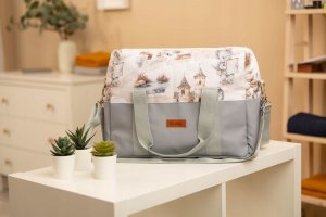 Sensillo TORBA DO WÓZKA EKOSKÓRA SMOKI JEANS 6