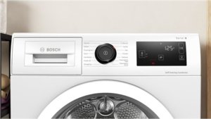 Suszarka do ubrań Bosch Bosch Dryer Machine with Heat Pump | WTU876IHSN | Energy efficiency class A++ | Front loading | 9 kg | LED | Depth 61.3 cm | White 4