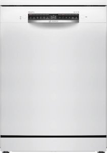 Zmywarka Bosch Dishwasher | SMS4HMW06E | Free standing | Width 60 cm | Number of place settings 14 | Number of programs 6 | Energy efficiency class D | Display | AquaStop function | White 1