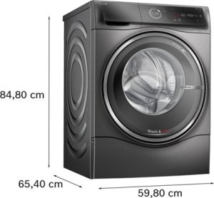 Pralko-suszarka Bosch Bosch | Washing Machine | WNC254ARSN | Energy efficiency class A/D | Front loading | Washing capacity 10.5 kg | 1400 RPM | Depth 62.2 cm | Width 59.8 cm | LED | Drying system | Drying capacity 6 kg | Steam function | Dosage assistant 2