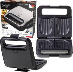 Opiekacz Adler AD 3079 | 750 W | Number of plates 1 | Black 10