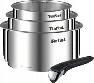 Patelnia Tefal Zestaw garnków TEFAL L8964S44 Ingenio Emotion 4 elementy 1