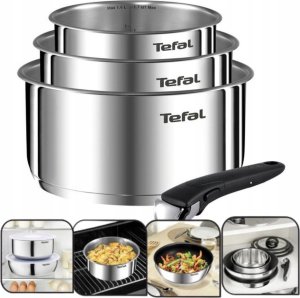 Tefal Zestaw garnków L8964S44 Ingenio Emotion 4 elementy 10