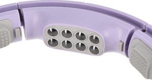 HMS ZESTAW HULA HOP MAGNETYCZNY VIOLET HHM13 Z LICZNIKIEM HMS + PAS WYSZCZUPLAJĄCY BR163 BLACK 19