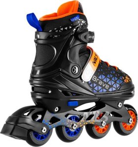 Rolki Nils Extreme NH18190A z wymienną płozą regulowane czarne r. 34-38 4