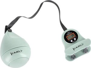 HMS ZESTAW HULA HOP MAGNETYCZNY GREEN HHM13 Z LICZNIKIEM HMS + PAS WYSZCZUPLAJĄCY BR163 BLACK 21