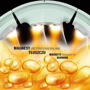 HMS ZESTAW HULA HOP MAGNETYCZNY GREEN HHM13 Z LICZNIKIEM HMS + PAS WYSZCZUPLAJĄCY BR163 BLACK 7