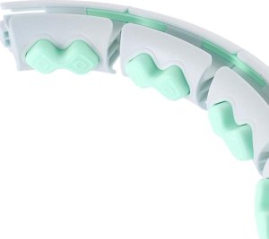 HMS ZESTAW HULA HOP HHW06 GREEN Z PIŁKĄ GRAWITACYJNĄ I LICZNIKIEM HMS + PAS BR163 BLACK PLUS SIZE 19