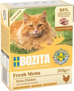 Bozita Fresh Menu Sterilised kurczak 370g 1