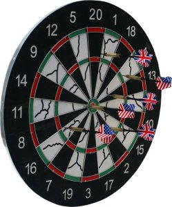 Enero DART OUTDOOR KARTONOWY 45CM I 6 RZUTEK ENERO 2