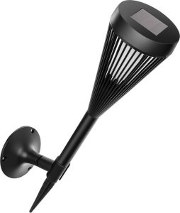 Oprawa schodowa Saska Garden LAMPA POCHODNIA SOLARNA 2W1 EFEKT PŁOMIENIA 12 LED 2