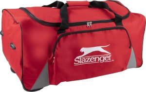 Slazenger TORBA SPORTOWA PODRÓŻNA Z KÓŁKAMI SLAZENGER CZERWONA 1