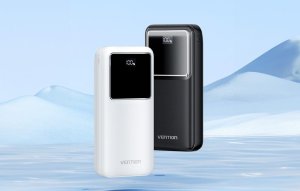 Vention Powerbank, , FHLW0, 20000mAh, Micro-USB, USB-C, 2xUSB-A, 22.5W (biały) 2