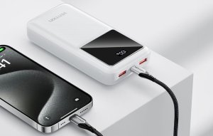 Vention Powerbank, , FHLW0, 20000mAh, Micro-USB, USB-C, 2xUSB-A, 22.5W (biały) 4