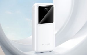 Vention Powerbank, , FHLW0, 20000mAh, Micro-USB, USB-C, 2xUSB-A, 22.5W (biały) 6