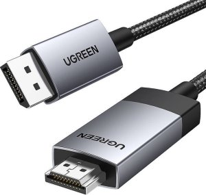 Kabel Ugreen Kabel DisplayPort do HDMI Ugreen DP119, 4K 60Hz, 3m (czarny) 1