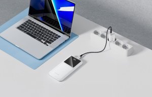 Vention Powerbank, , FHKW0, 10000mAh, Micro-USB, USB-C, 2xUSB-A, 22.5W (white) 7