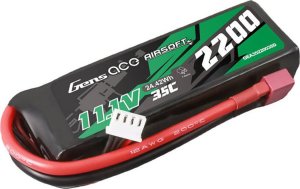 Gens Ace Akumulator Gens ace 35C 2200mAh 3S1P 11.1V Airsoft Gun Lipo z konektorem T Plug 1