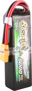 Gens Ace Akumulator Gens ace G-Tech 5000mAh 14.8V 4S1P 60C Lipo z konektorem XT90 Plug-Bashing Series 4