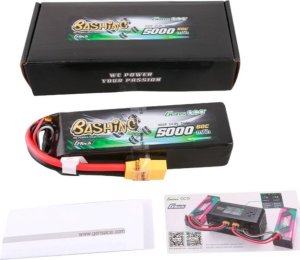 Gens Ace Akumulator Gens ace G-Tech 5000mAh 14.8V 4S1P 60C Lipo z konektorem XT90 Plug-Bashing Series 5
