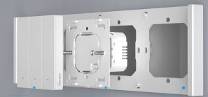Sonoff Ramka do włącznika M5 80 potrójna 3-krotna SONOFF M5-3C-80-FW (biała) 2