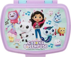 Stor Śniadaniówka / Lunchbox STOR 21274 400 ml Koci Domek Gabi (różowo-niebieska) 1