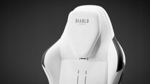 Fotel Diablo Chairs X.One Prime Ghosted White Normal Size 6