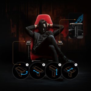 Fotel Diablo Chairs X.Eye Prime Bloody Mary Normal Size 8