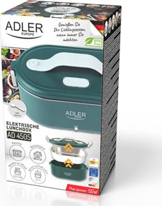 Adler Pojemnik na żywność - podgrzewany metalowy pojemnik (AD 4505 green) 11