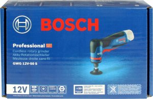 Bosch SZLIFIERKA KATOWA TRZPIENIOWA GWG 12V-50 S BEZ AKUM. I LADOWARKI 9