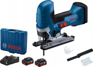 Bosch WYRZYNARKA GST 185-LI 2X4.0AH LI-ION UCHWYT "S WALIZKA 1