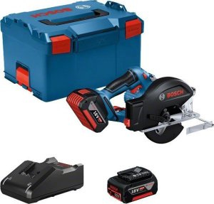 Bosch PILARKA TARCZ.GKM 18V-50 2X5.0AH LI-ION L=BOXX 238 DO METALU  BOSCH 1