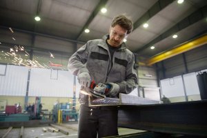 Bosch SZLIFIERKA KATOWA FI 125 1700W GWS 17-125 PS CZUW 2