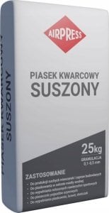 Sprężarka Airpress PIASEK KWARCOWY SUSZONY 25KG 0-0.5MM 1