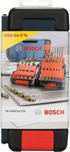 Wiertło Bosch ZESTAW WIERTEÅ HSS-CO 18SZT. 2
