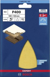 Bosch PAPIER ÅCIERNY EXPERT EXC470 100*150MM G400 10PC 2