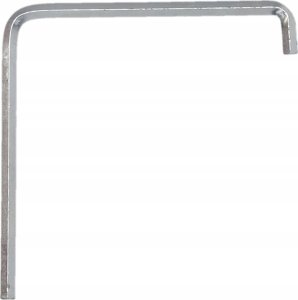 Dedra Klucz imbus 4mm, SW4, 75x75mm do regulacji okuć okiennych 2