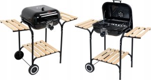 Toya LUND GRILL WĘGLOWY Z REGULACJĄ RUSZTU 45x40cm 14