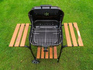 Toya LUND GRILL WĘGLOWY Z REGULACJĄ RUSZTU 45x40cm 25