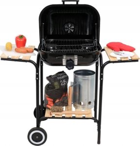 Toya LUND GRILL WĘGLOWY Z REGULACJĄ RUSZTU 45x40cm 9
