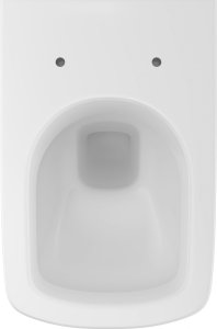 Miska WC Geberit Geberit Selnova Compact Wisząca miska WC, lejowa, B36cm, H34cm, T48cm, krótka, kształt geometryczny [16] 6