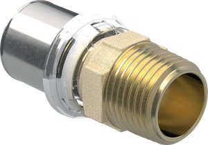 Geberit Volex - Złączka przejściowa z gw.zewn. d20-R3/4  [5/50] 1