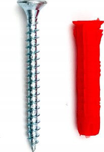 Klimas Kołek rozporowy Klimas Wkręt-met SFXP-08040050 8x40 5x50 uniwersalny gips/tynk opakowanie 100szt 14