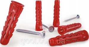 Klimas Kołek rozporowy Klimas Wkręt-met SFXP-08040050 8x40 5x50 uniwersalny gips/tynk opakowanie 100szt 31